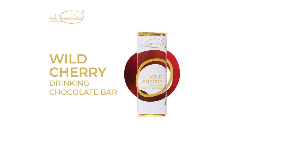 reChocolize Wild Cherry - Drinking Chocolate Bar